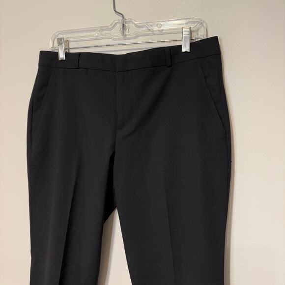Banana Republic Womens Pants Black Size 8 Harper Pant Mid Rise Wool Blend Career - Picture 7 of 7